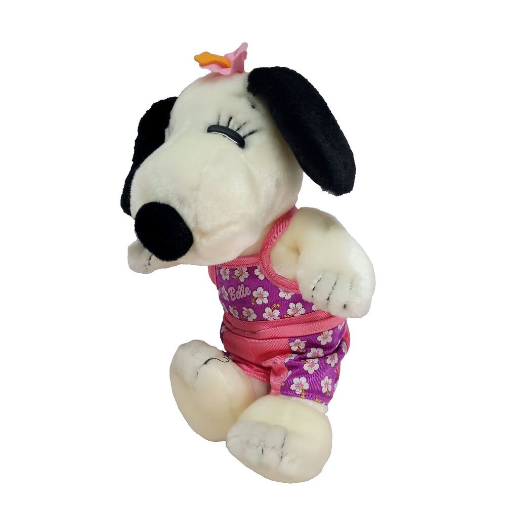 Cedar Fair Belle Plush Peanuts 10" United Syndicate Stuffed Toy 2009 Hawaiian